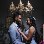 casal mesa do bolo